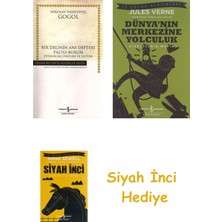 İş Bankası Kültür Yayınları Bir Delinin Anı Defteri: Palto-Burun-Petersburg Öyküleri ve Fayton + Dünyanın Merkezine Yolculuk + Siyah Inci Hediye