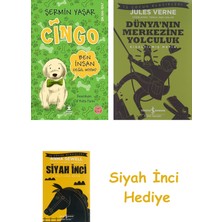 Doğan Egmont Yayıncılık Cingo Sc + Dünyanın Merkezine Yolculuk + Siyah Inci Hediye