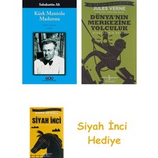 Yapı Kredi Yayınları Kürk Mantolu Madonna - Bütün Yapıtları + Dünyanın Merkezine Yolculuk + Siyah Inci Hediye