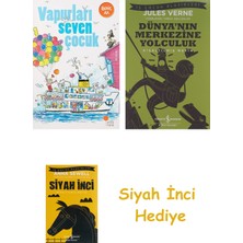 Günışığı Kitaplığı Vapurları Seven Çocuk: 2-3. Sınıflar + Dünyanın Merkezine Yolculuk + Siyah Inci Hediye