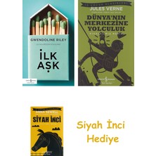 İş Bankası Kültür Yayınları Ilk Aşk + Dünyanın Merkezine Yolculuk + Siyah Inci Hediye