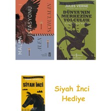 Timaş Yayınları Malma Istasyonu + Dünyanın Merkezine Yolculuk + Siyah Inci Hediye