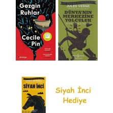 Domingo Yayınevi Gezgin Ruhlar + Dünyanın Merkezine Yolculuk + Siyah Inci Hediye