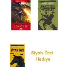 Pegasus Yayınları Son Dilek + Dünyanın Merkezine Yolculuk + Siyah Inci Hediye