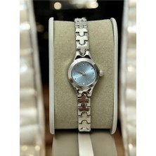 Mac Center Pinterest Yuvarlak Model Gümüş Renk Çelik Kordon Kadın Kol Saati-Kadın Saati-Hediye- Saat