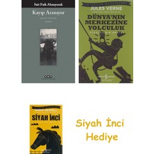 Yapı Kredi Yayınları Kayıp Aranıyor + Dünyanın Merkezine Yolculuk + Siyah Inci Hediye