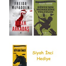 Olimpos Yayınları Erkek Arkadaş + Dünyanın Merkezine Yolculuk + Siyah Inci Hediye