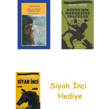 Yapı Kredi Yayınları Çıplak Deniz Çıplak Ada / Bir Ada Hikayesi 4 + Dünyanın Merkezine Yolculuk + Siyah Inci Hediye