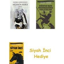 Metis Yayıncılık Hüznün Fiziği + Dünyanın Merkezine Yolculuk + Siyah Inci Hediye