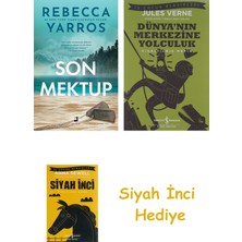 Olimpos Yayınları Son Mektup + Dünyanın Merkezine Yolculuk + Siyah Inci Hediye