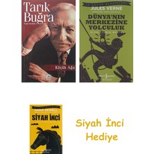 İletişim Yayınları Küçük Ağa + Dünyanın Merkezine Yolculuk + Siyah Inci Hediye