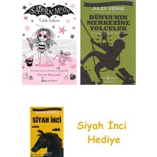 Epsilon Yayınevi Isadora Moon: Tatile Gidiyor + Dünyanın Merkezine Yolculuk + Siyah Inci Hediye