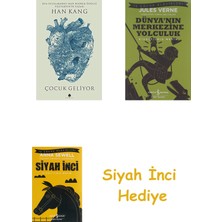 April Yayıncılık Çocuk Geliyor: 2016 Uluslararası Man Booker Ödüllü Vejetaryen'in Yazarı Han Kang'dan Çocuk Geliyor. + Dünyanın Merkezine Yolculuk + Siyah Inci Hediye