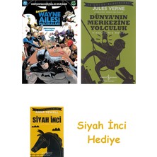 Athica Yayınları Batman: Wayne Ailesi Maceraları 1: Batman: Wayne Family Adventures Vol.1 + Dünyanın Merkezine Yolculuk + Siyah Inci Hediye