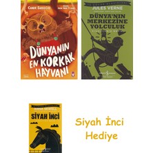 Timaş Çocuk Dünyanın En Korkak Hayvanı + Dünyanın Merkezine Yolculuk + Siyah Inci Hediye