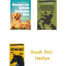 Doğan Egmont Yayıncılık Oscar ve Çilek Kokulu Kız + Dünyanın Merkezine Yolculuk + Siyah Inci Hediye