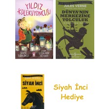 Timaş Çocuk Yıldız Koleksiyoncusu + Dünyanın Merkezine Yolculuk + Siyah Inci Hediye