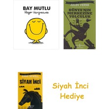 Doğan Egmont Yayıncılık Bay Mutlu + Dünyanın Merkezine Yolculuk + Siyah Inci Hediye