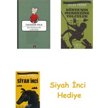 Kapı Yayınları Iki Dirhem Bir Çekirdek: Bütün Eserleri - 21 + Dünyanın Merkezine Yolculuk + Siyah Inci Hediye