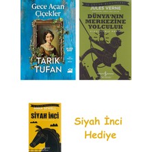 Doğan Kitap Gece Açan Çiçekler + Dünyanın Merkezine Yolculuk + Siyah Inci Hediye