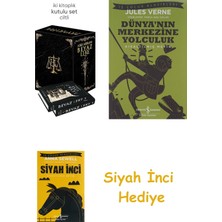 İndigo Kitap Beyaz Leke Seti (Ciltli) + Dünyanın Merkezine Yolculuk + Siyah Inci Hediye