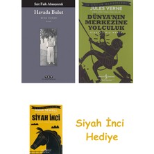 Yapı Kredi Yayınları Havada Bulut + Dünyanın Merkezine Yolculuk + Siyah Inci Hediye