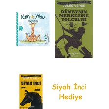 İndigo Kitap Altın Yıldız Yarışması: Pedagog Onaylı + Dünyanın Merkezine Yolculuk + Siyah Inci Hediye