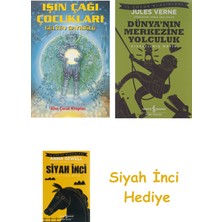 Altın Kitaplar Işın Çağı Çocukları + Dünyanın Merkezine Yolculuk + Siyah Inci Hediye