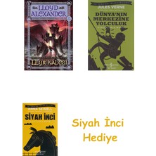 Artemis Yayınları Llyr Kalesi: Prydain Günlükleri 3. Kitap + Dünyanın Merkezine Yolculuk + Siyah Inci Hediye