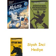 Domingo Yayınevi Müfettiş Numeroni 3 - Paris Treninde Hırsızlık + Dünyanın Merkezine Yolculuk + Siyah Inci Hediye