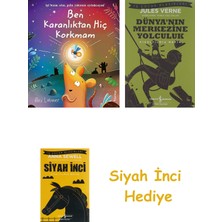 Domingo Yayınevi Ben Karanlıktan Hiç Korkmam + Dünyanın Merkezine Yolculuk + Siyah Inci Hediye