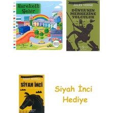 İş Bankası Kültür Yayınları Rebecca Finn + Dünyanın Merkezine Yolculuk + Siyah Inci Hediye