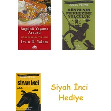 Pegasus Yayınları Bugünü Yaşama Arzusu: Schopenhauer Tedavisi + Dünyanın Merkezine Yolculuk + Siyah Inci Hediye