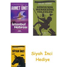 Yapı Kredi Yayınları Istanbul Hatırası: Bir Başkomser Nevzat Kitabı + Dünyanın Merkezine Yolculuk + Siyah Inci Hediye