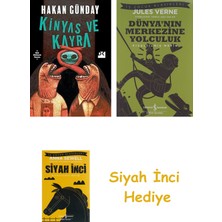 Doğan Kitap Kinyas ve Kayra + Dünyanın Merkezine Yolculuk + Siyah Inci Hediye
