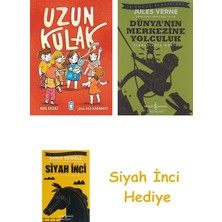 Timaş Çocuk Uzun Kulak + Dünyanın Merkezine Yolculuk + Siyah Inci Hediye