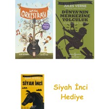 Timaş Çocuk Yayınları Hayal Orkestrası + Dünyanın Merkezine Yolculuk + Siyah Inci Hediye