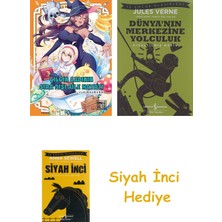Athica Yayınları Çılgın Cadının Sıra Dışı Aile Hayatı 3 + Dünyanın Merkezine Yolculuk + Siyah Inci Hediye