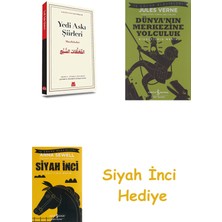 Kırmızı Kedi Yedi Askı Şiirleri: (Muallakalar) Klasikler + Dünyanın Merkezine Yolculuk + Siyah Inci Hediye