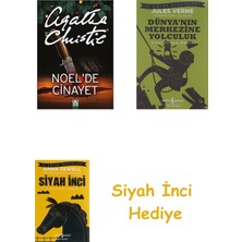 Altın Kitaplar Noel'de Cinayet + Dünyanın Merkezine Yolculuk + Siyah Inci Hediye
