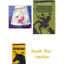 Altın Kitaplar Köpekler Bale Yapmaz + Dünyanın Merkezine Yolculuk + Siyah Inci Hediye