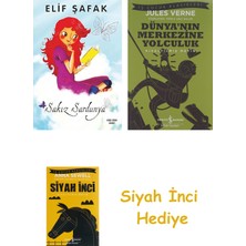 Doğan Egmont Yayıncılık Sakız Sardunya + Dünyanın Merkezine Yolculuk + Siyah Inci Hediye