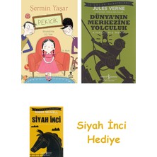 Doğan Egmont Yayıncılık Pekicik + Dünyanın Merkezine Yolculuk + Siyah Inci Hediye