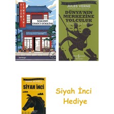 Domingo Yayınevi Nakano Eskici Dükkanı + Dünyanın Merkezine Yolculuk + Siyah Inci Hediye