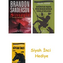 Akılçelen Kitaplar Sissoylu 3: Çağların Kahramanı + Dünyanın Merkezine Yolculuk + Siyah Inci Hediye