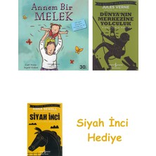 İş Bankası Kültür Yayınları Annem Bir Melek + Dünyanın Merkezine Yolculuk + Siyah Inci Hediye