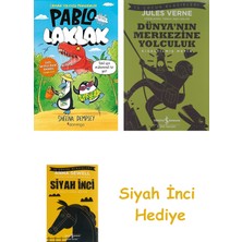 Domingo Yayınevi Pablo ile Laklak: Karşınızda Dünyanın Ilk Zaman Yolcusu Penguenleri (Ve En Komik) + Dünyanın Merkezine Yolculuk + Siyah Inci Hediye