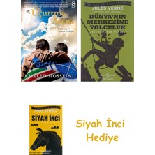 Everest Yayınları Uçurtma Avcısı + Dünyanın Merkezine Yolculuk + Siyah Inci Hediye