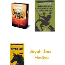 Olimpos Yayınları Demir Alev (Ciltli) + Dünyanın Merkezine Yolculuk + Siyah Inci Hediye