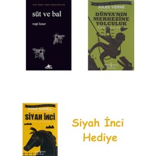 Pegasus Yayınları Süt ve Bal: New York Times Bestseller + Dünyanın Merkezine Yolculuk + Siyah Inci Hediye
